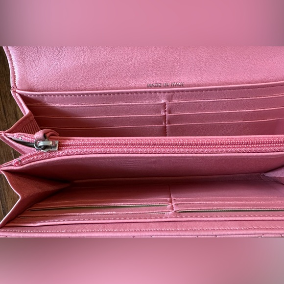 Pink Chanel Classic Wallet On Chain Caviar Woc Crossbody Bag - Picture 4 of 16